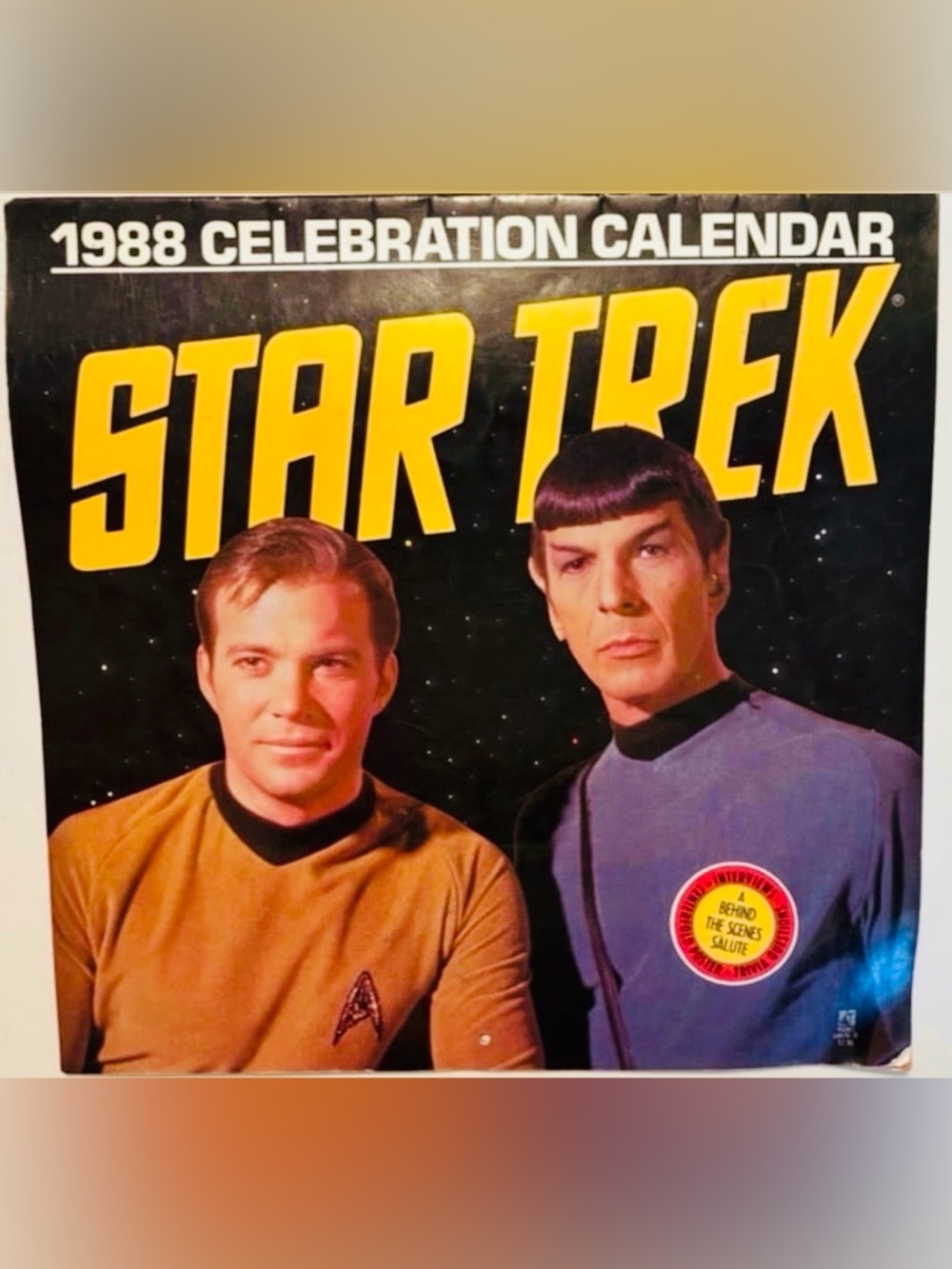 Star Trek 1988 Celebration Calendar